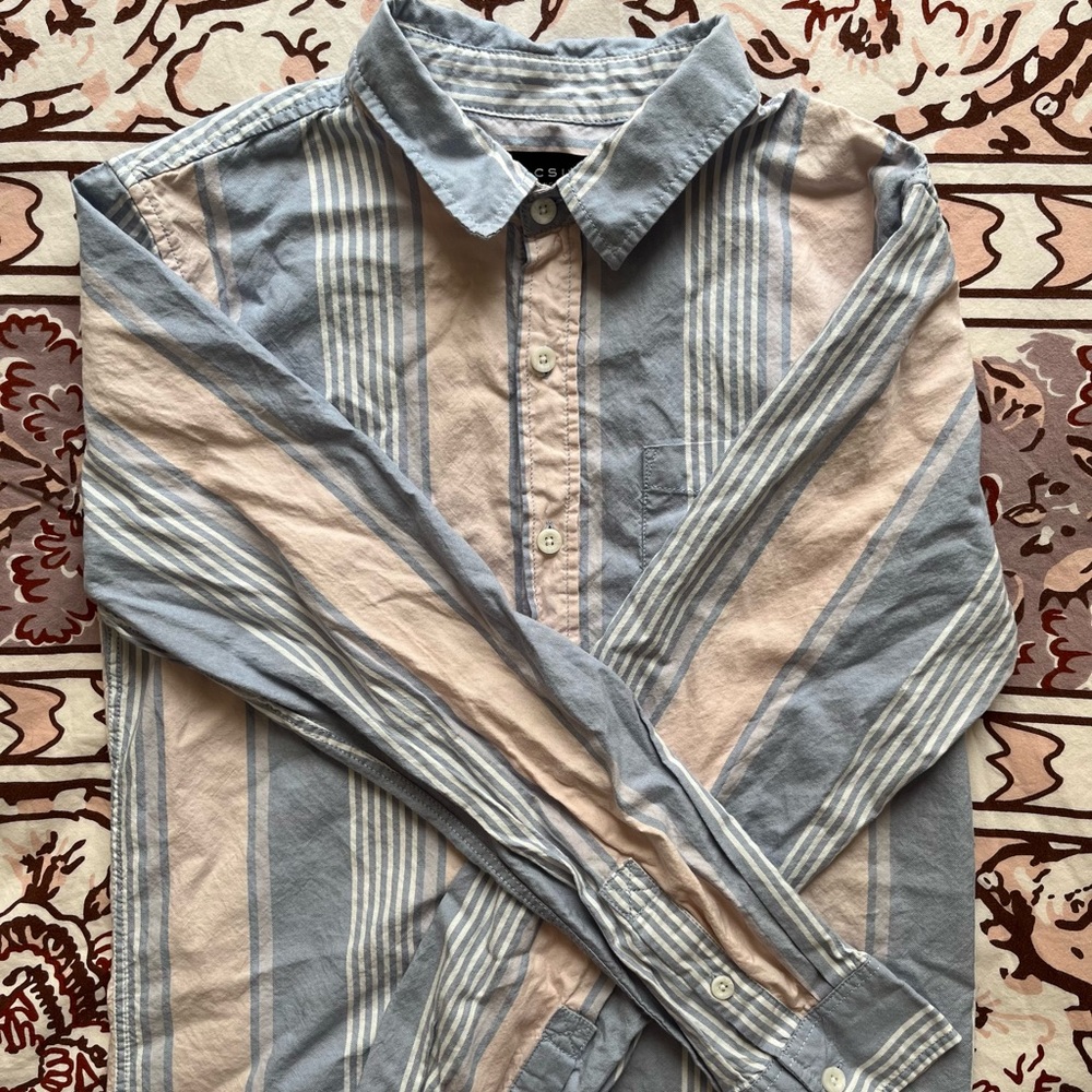 PACSUN Button Up Stripped Shirt!